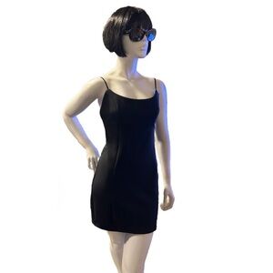 Lulus Bodycon Black Mini Dress, Size 10, NWOT